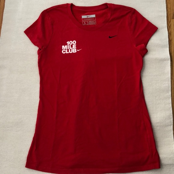 NWOT Nike Fit Dry Tee Top. Red. Large. - Picture 3 of 6